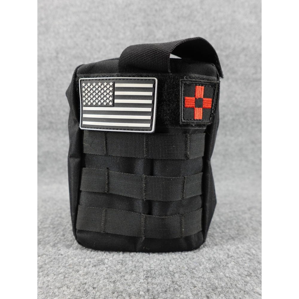 Unbranded Tactical Medical Pouch Unisex OS Black Good‎ MOLLE IFAK First Aid Bag